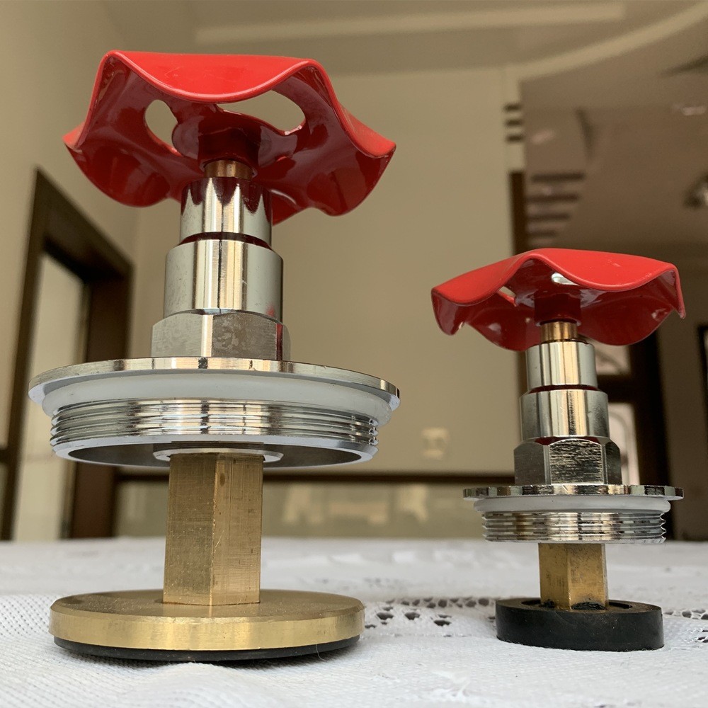 Fábrica al por mayor 4/6 puntos circlip válvula núcleo general accesorios de válvula de cierre de cobre PE/PPR Válvula de interruptor de tubería de agua