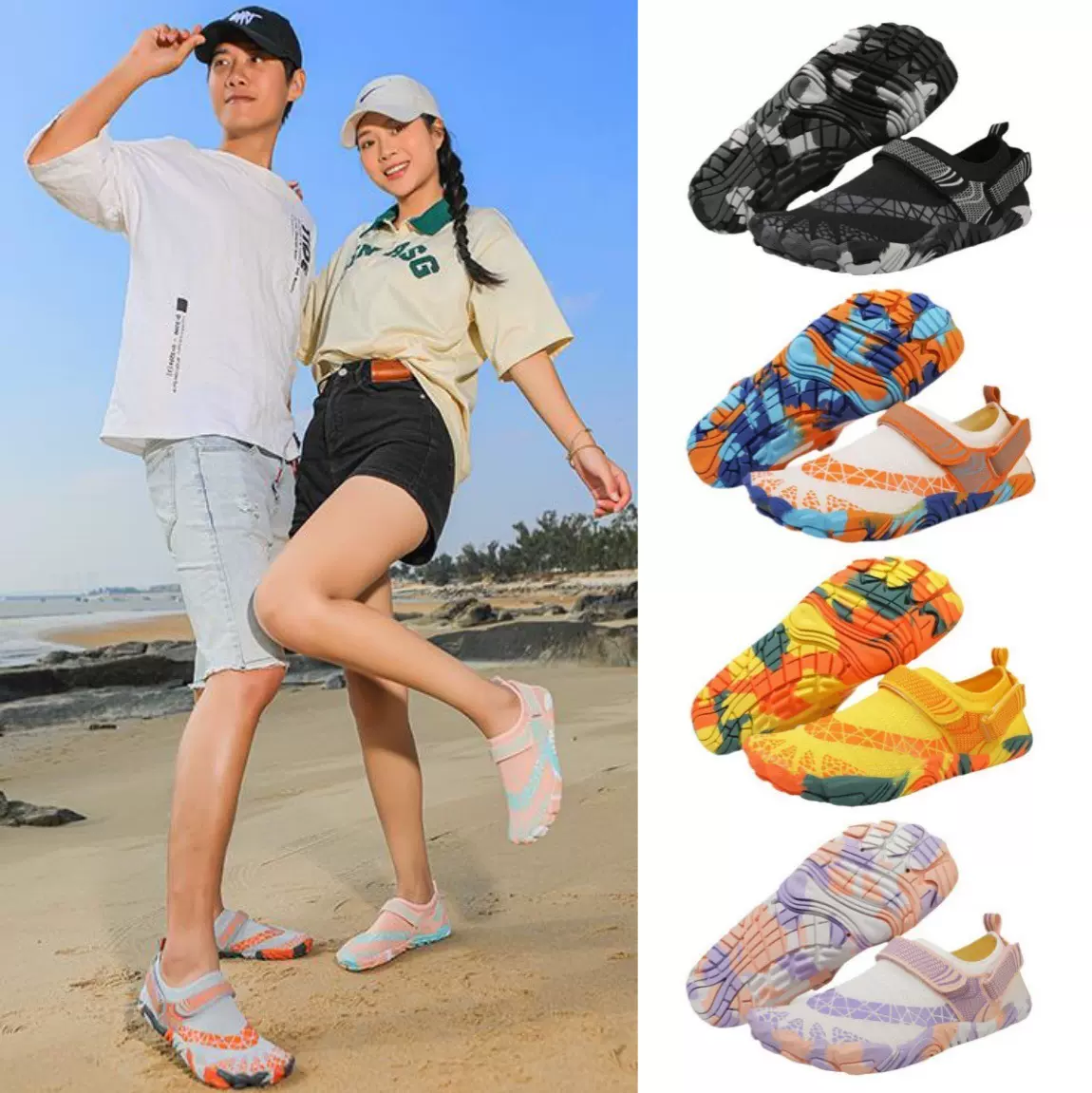 新款室内健身鞋软底五指鞋轻便跳绳跳操瑜伽鞋防滑透气综合训练鞋