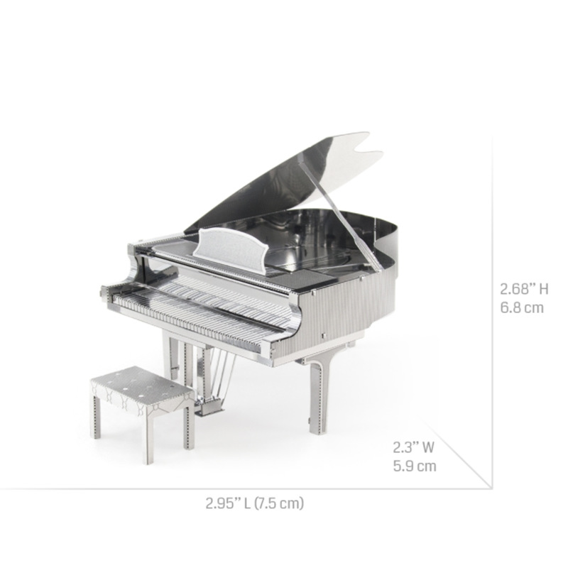 R2D2DIY puzzle de metal 3D hecho a mano modelo tridimensional para adultos Juguetes de puzzle de ensamblaje