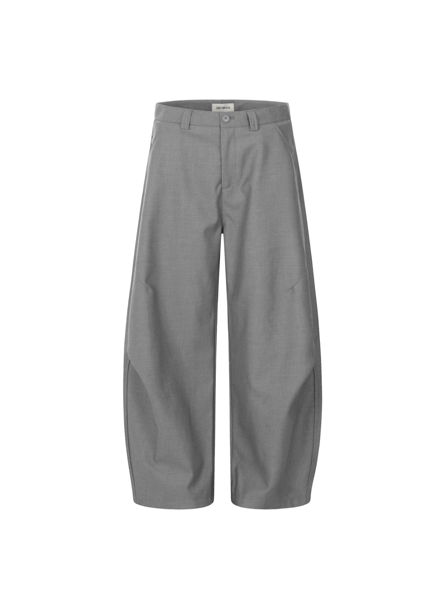 Pantalones de traje de color sólido retro americano transfronterizo europeo y americano Harajuku plisado perfil drapeado pantalones anchos pantalones casuales sueltos de moda