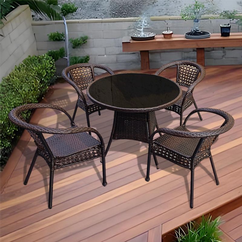 의자 4개 + 원형 테이블 90개(쿠션 포함)