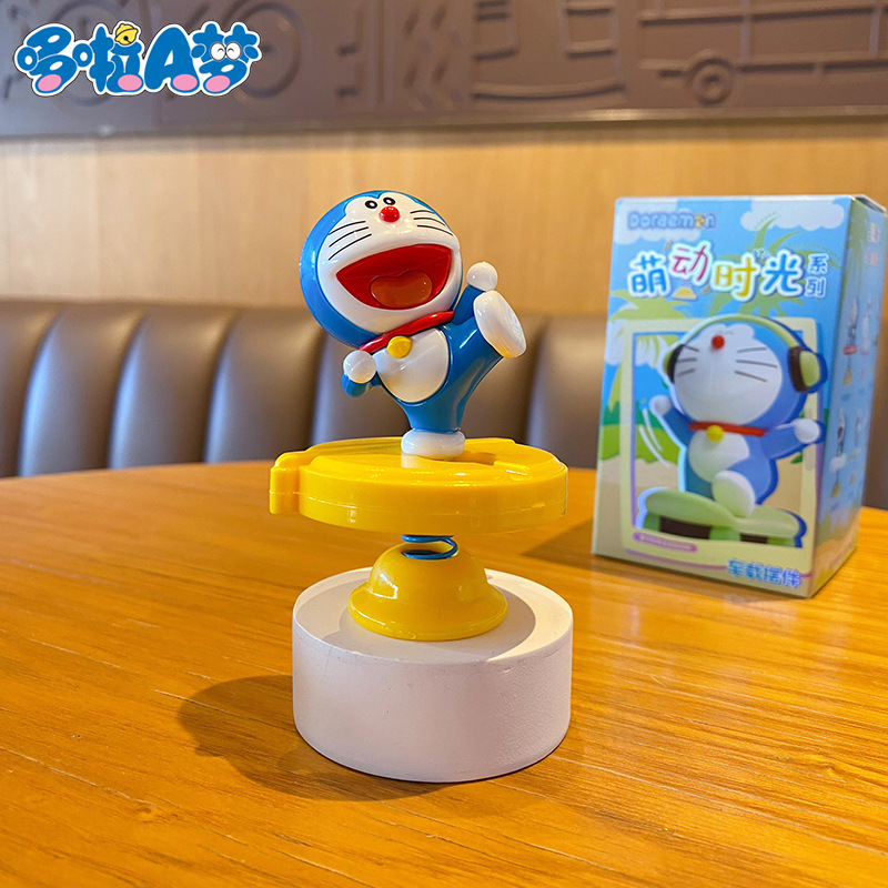 本物のドラえもんかわいい時間 2025 新しいオフィスデスクトップ装飾家の装飾カー用品|undefined