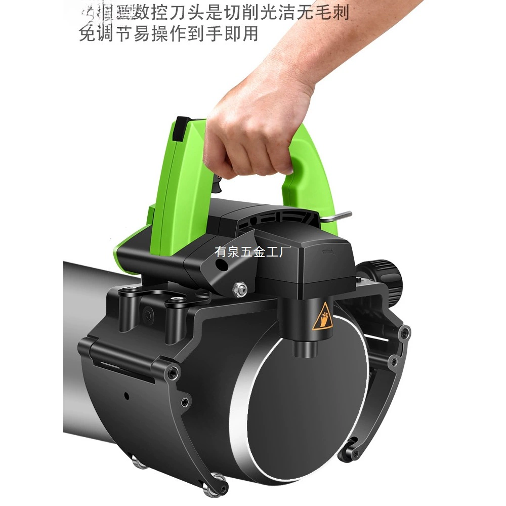 Платиновая скошенная машина Nakajima, круглая труба, стальная труба, труба из нержавеющей стали, машина для снятия фаски, ручная новая электрическая скошенная машина для трубопровода