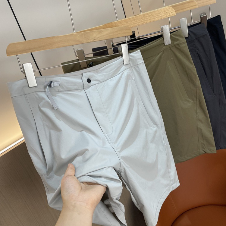 Bird Style! Outdoor Four-Side Elastic! 3D Stereo Cutting Summer Outdoor Lightweight Thin Model Cooling Sports Casual Shorts for Men