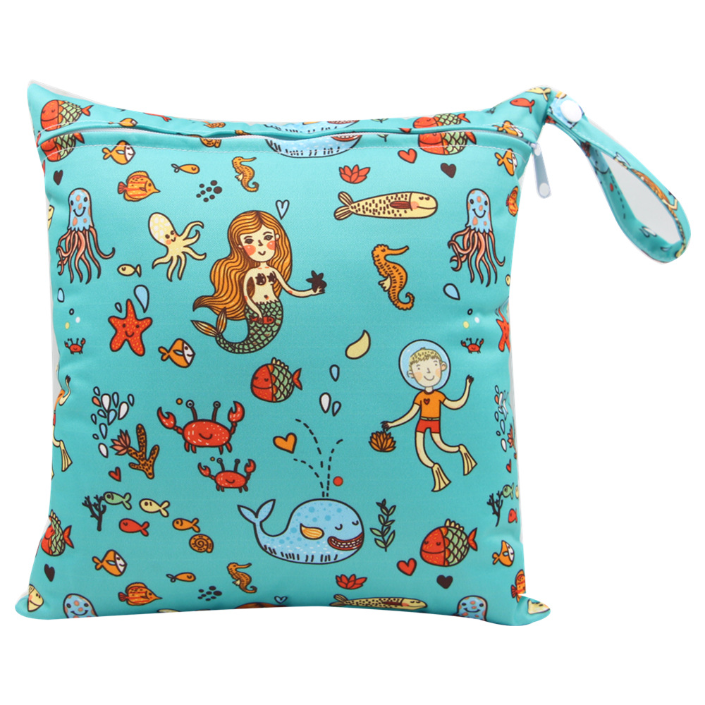 Asenappy portátil impermeable bolsa de pañales portátil multifuncional bolsa de pañales para bebés bolsa de almacenamiento fábrica al por mayor