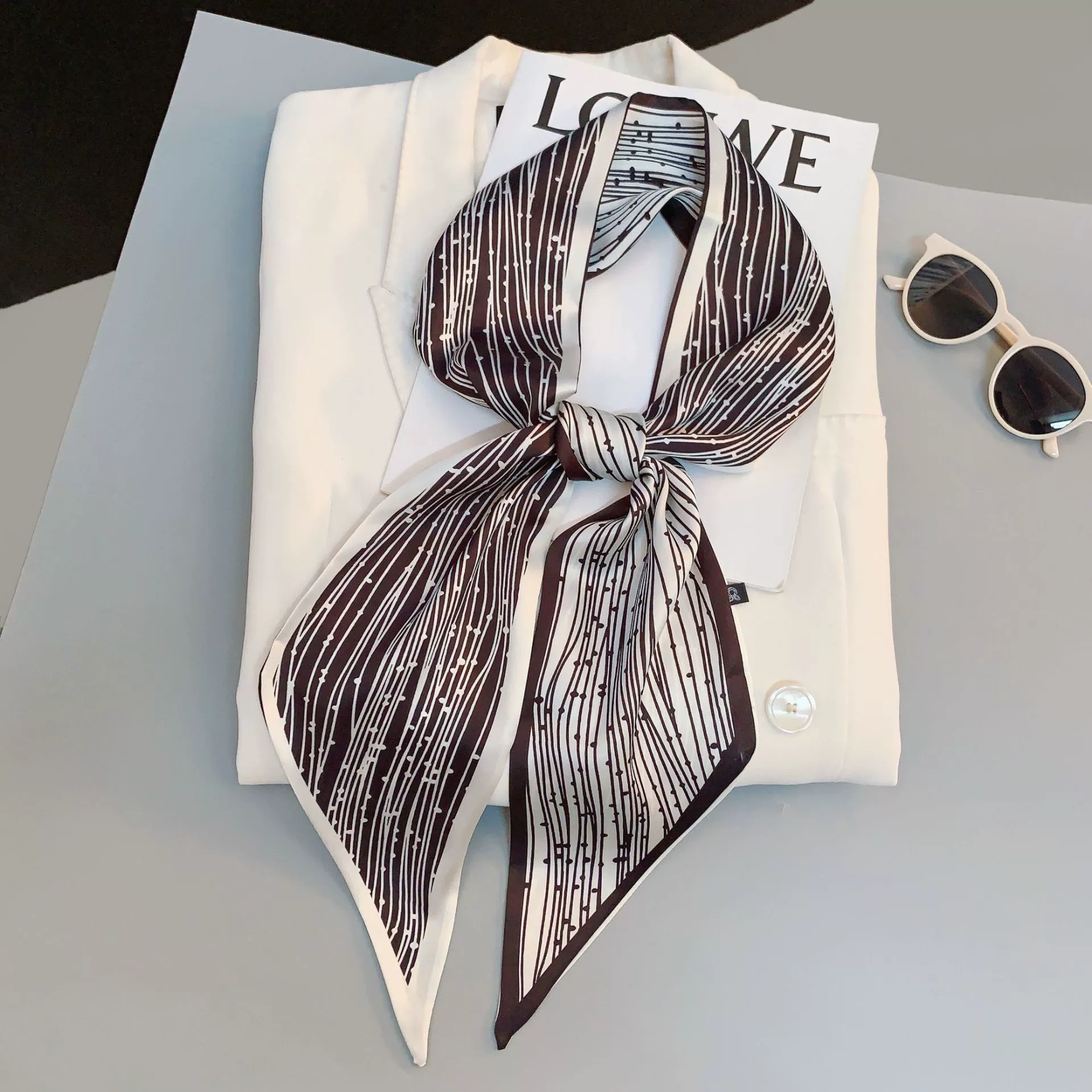 2025 новый длинный обернутый шарф-стример, кроссборд silk plaid длинный шарф, фабрика оптом