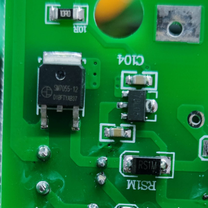 Mingwei Sm7055-12 Liushi Current-Limiting Self-Restoring Over-Voltage and Under-Voltage Protector Power Supply Chip Components