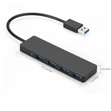跨境热卖usb集线器一分四口分线器usb hub3.0扩展坞usb电脑集线器