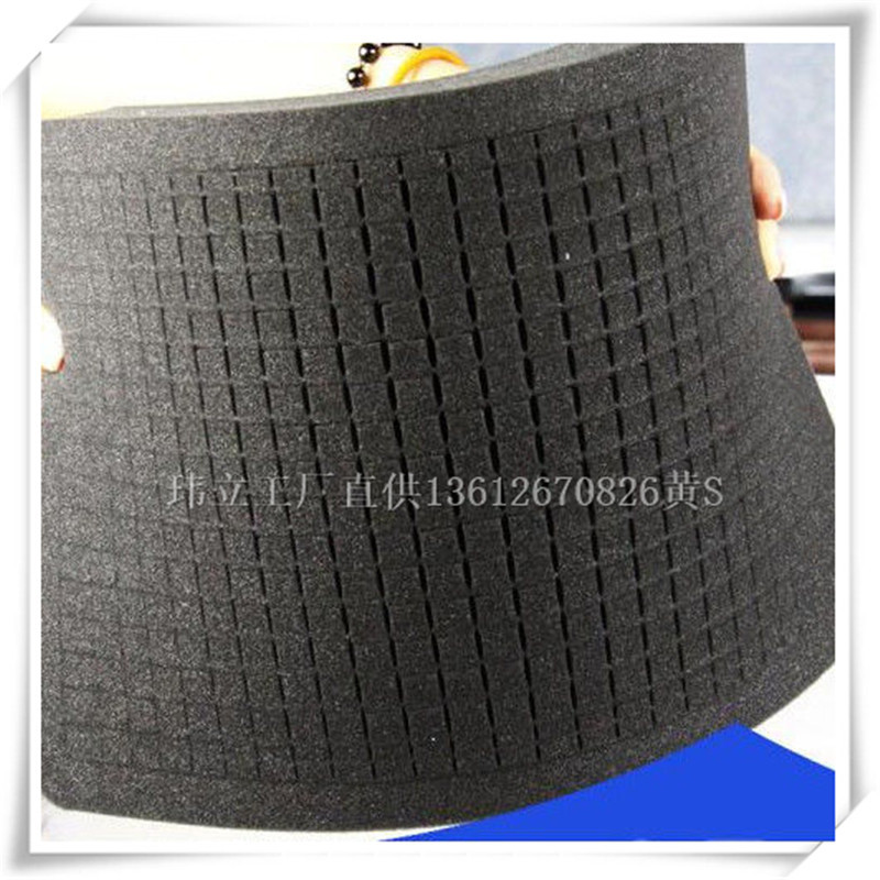 方格手撕格子海绵 高密度PU海绵 珍珠绵 箱包填充防震颗粒绵 手撕