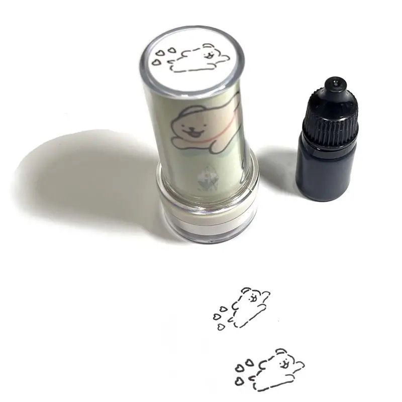 라인 강아지 [달리기] (인쇄 잉크 보내기)