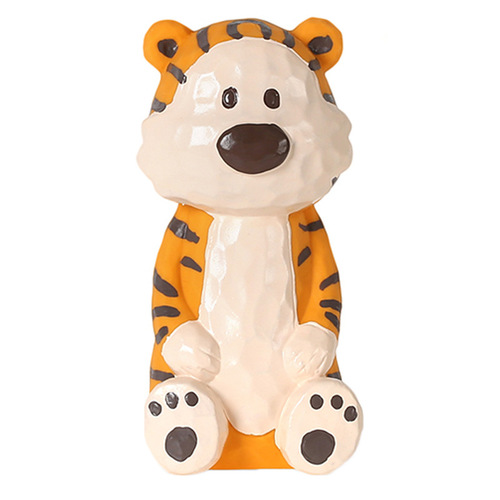 Qmonster pet animal toy model dog vocal toy bite-resistant wood carving family