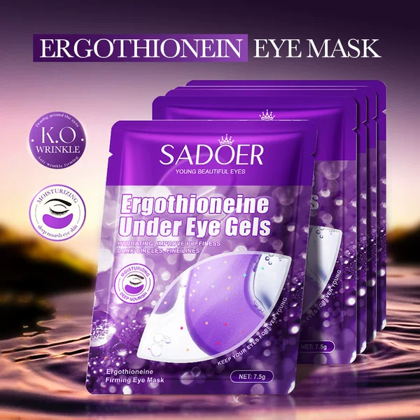 Full English Eye Mask Sadoer Ergothioneine Firming Eye Mask Moisturizing Eye Moisturizing Cross-Border Export Wholesale