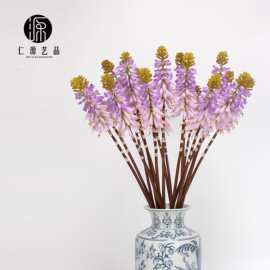 工厂直销 火炬百合仿真花风信子花海 户外婚庆绢花造景假花艺布置