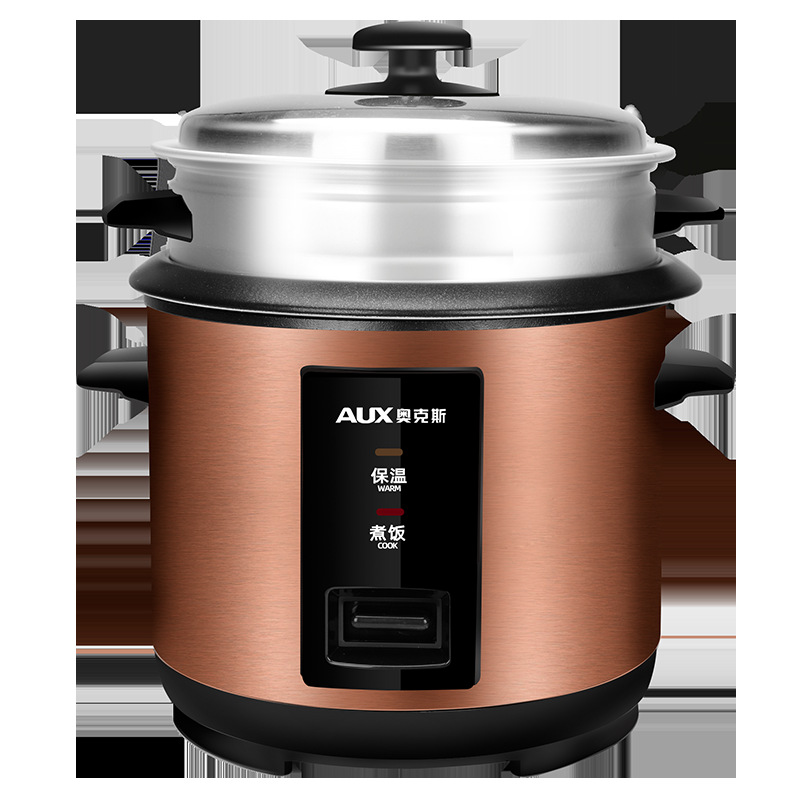 Oaks Rice Cooker Old-fashioned Household Electric Rice Cooker with Steamer Soup Cooking Rice Cooker Brand 3L Small Steaming Rice Cooker