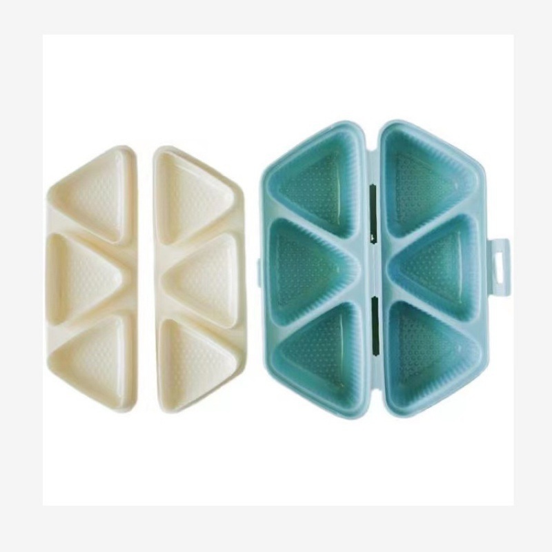 6 grid triangular lunch box lunch group molds can be made in one…