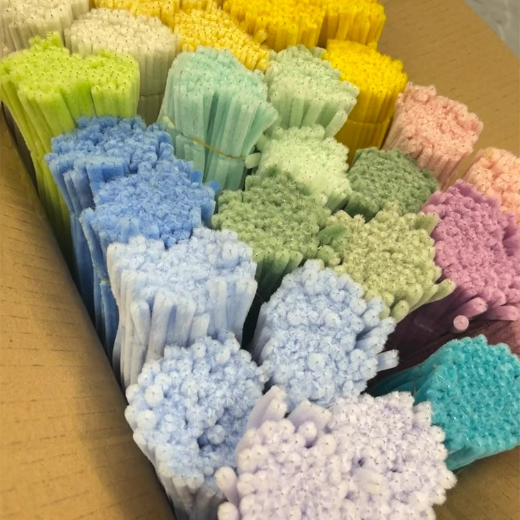 加密不毛扭扭棒加密款密绒锌特手捧花材料包手工全套自做幼儿园|undefined