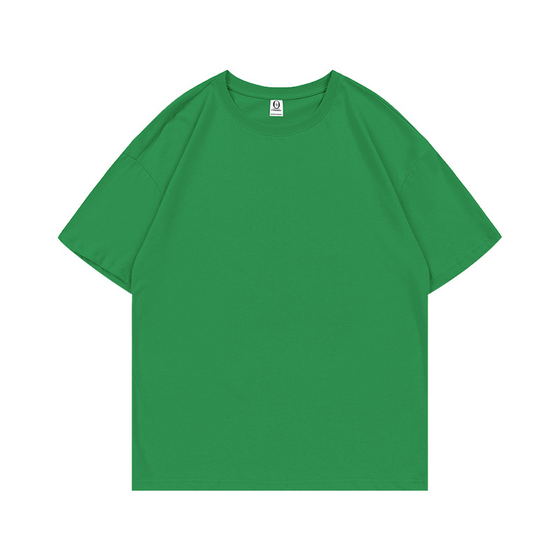 230g de peso pesado, talla europea, herramientas de manga corta, ropa de trabajo, ropa de trabajo, camisa publicitaria, camiseta de algodón con cuello redondo, logotipo impreso personalizado