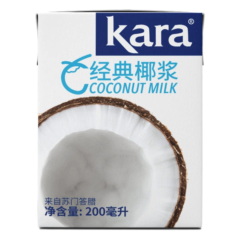 Импортированная kara Jiale кокосовое молоко кокосовое молоко небольшая упаковка кокосового сока кокосового сока sami молочного чая
