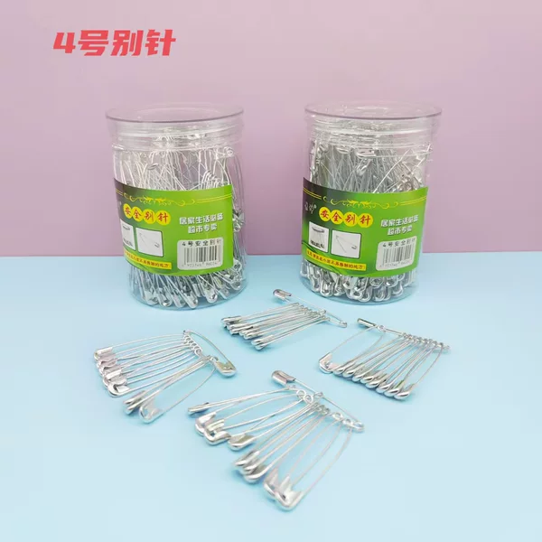 No. 4 Safety Pins, Paper Clips, Bulk Pack of 10, Clothing Pins, Wholesale for One or Two Yuan