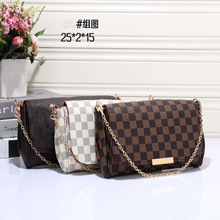 批发外贸货源女包斜跨单肩百搭包翻盖式链条包包
