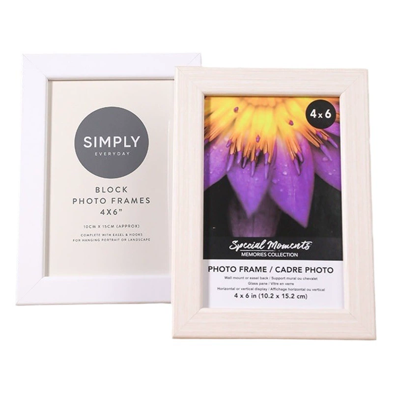 Простая креативная фоторамка оптом 5 дюймов 6 дюймов 7 дюймов 8 дюймов 10 дюймов a4 рамка для росписи гостиная декоративная настенная рамка