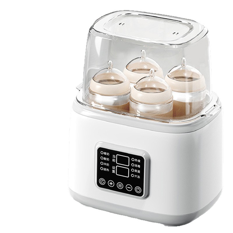 Calentador de leche para bebés calentador de leche termostático calentador de leche esterilizador de botellas de leche 2 en 1 calefacción multifuncional temperatura constante reserva