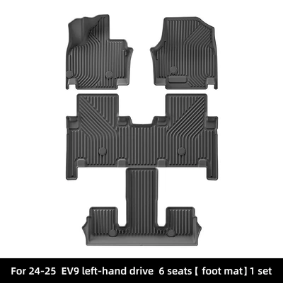 Modelə uyğun ayaqaltı and Right Steering Wheel Car Floor - 24-25-kia-ev9-left-hand-drive-single-layer-floor-mats-six-seatskorean-version-buckle