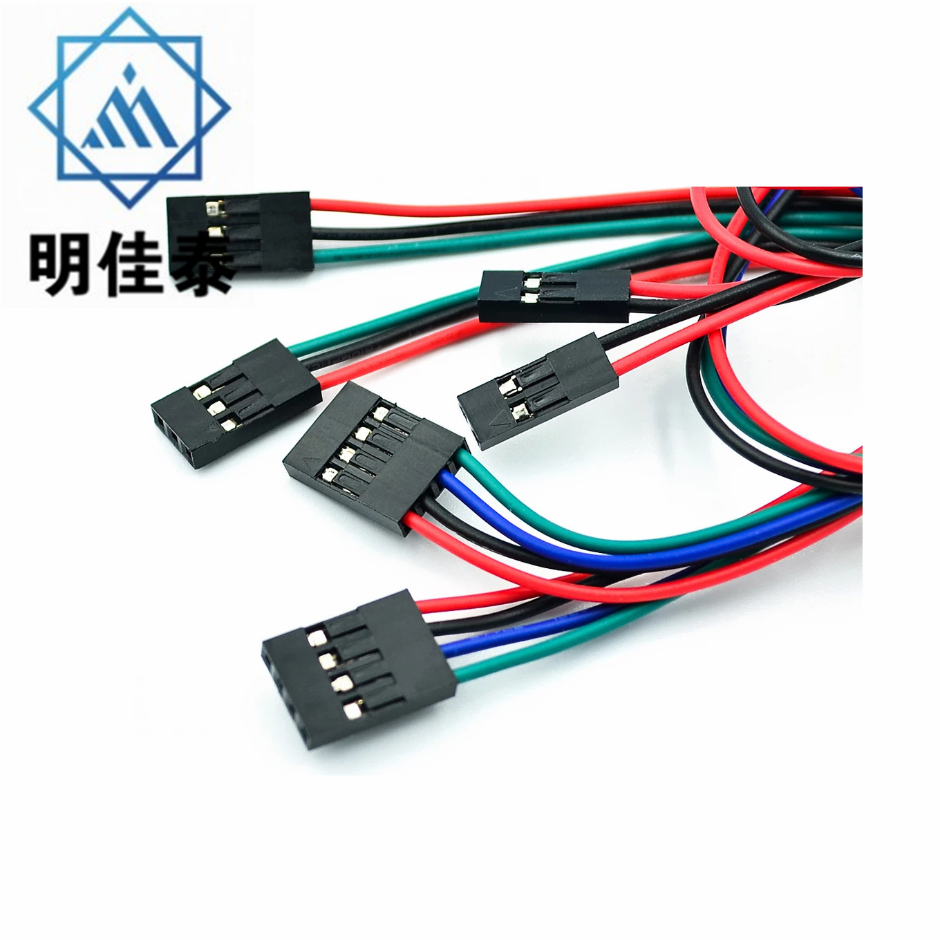 3D打印机 70cm 2/3/4pin母-母 电缆跳线 杜邦线