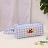 Cute handheld pencil case, capacious cartoon storage system for elementary school students