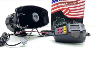 Avtomobil və motosiklet məhsulları istehsal avadan Square Mouth 7-Tone Alarm