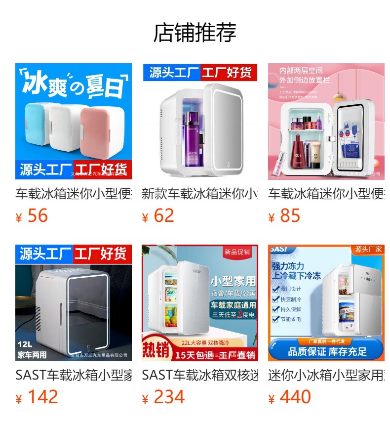 Mini Portable Car Refrigerator 20L