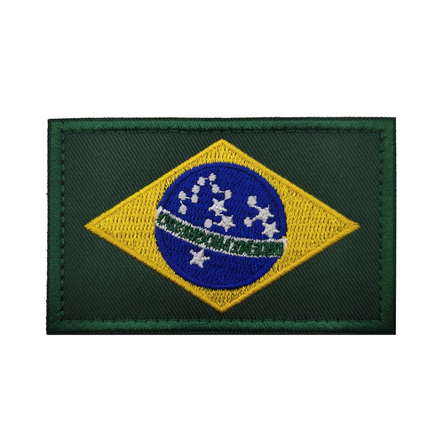 Haike BOPE Brazilian special embroidery cloth Velcro armband IR laser cutting tactical morale badge