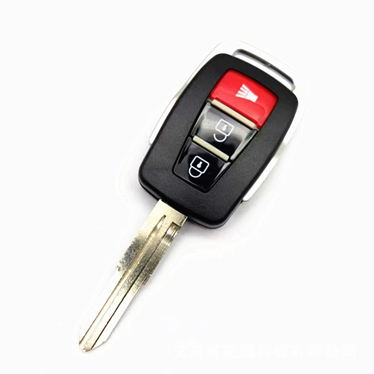 Подходит для Proton Lotus Tiger Head Прямая доска 3-клавишная оболочка дистанционного ключа Proton Car Key Shell