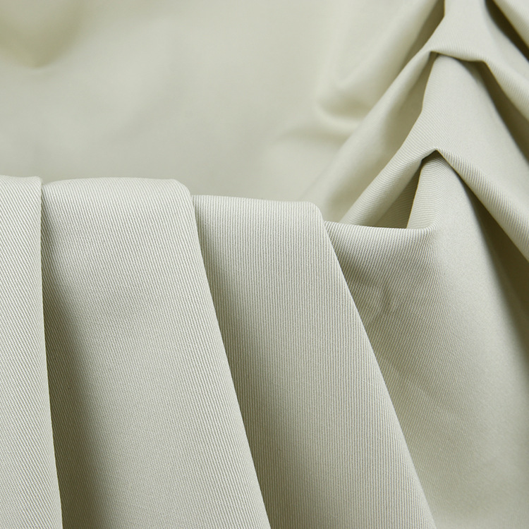 Fabrica directa de tela de algodón transpirable tela teñida de twill para uniformes y camisas