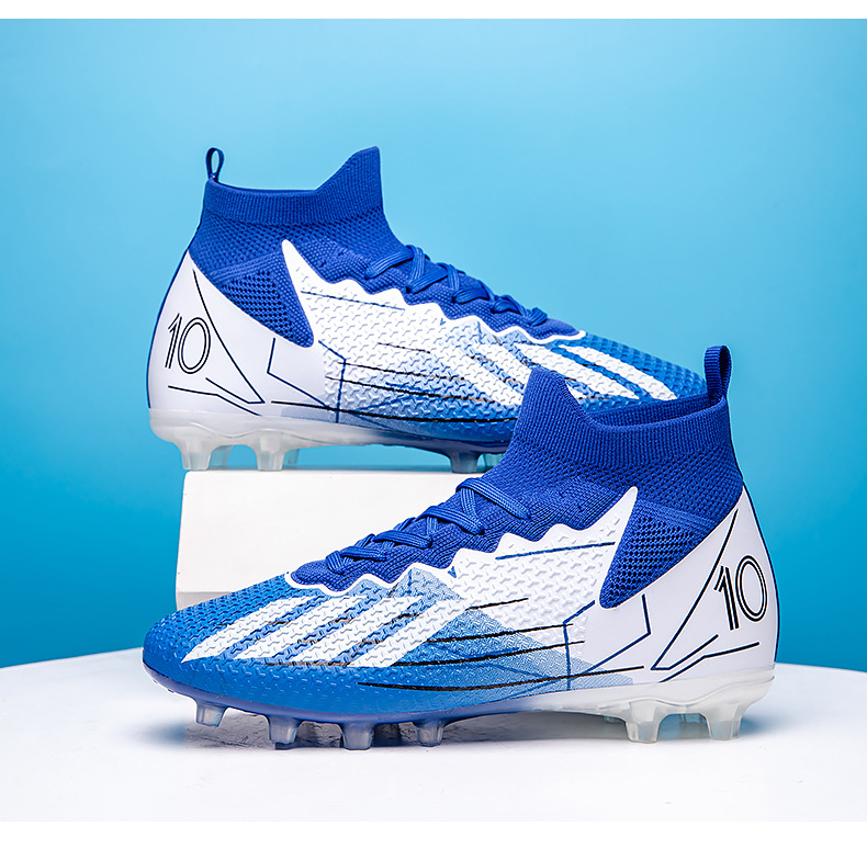 New High Top with Long Nails and Broken Nails, School Profsional Training Sho, Fashion Gradual Assassin Football_voghion.com