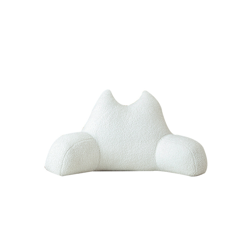 Sofá respaldo dormitorio almohada de lectura de libros almohada de cintura orejas almohada de tatami almohada de bolso de cama almohada de bolso de protección