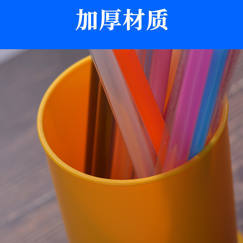 奶茶店吸管筒桶不鏽鋼筷子簍坐竹籤筷子筒筷籠商用瀝水家用收納盒