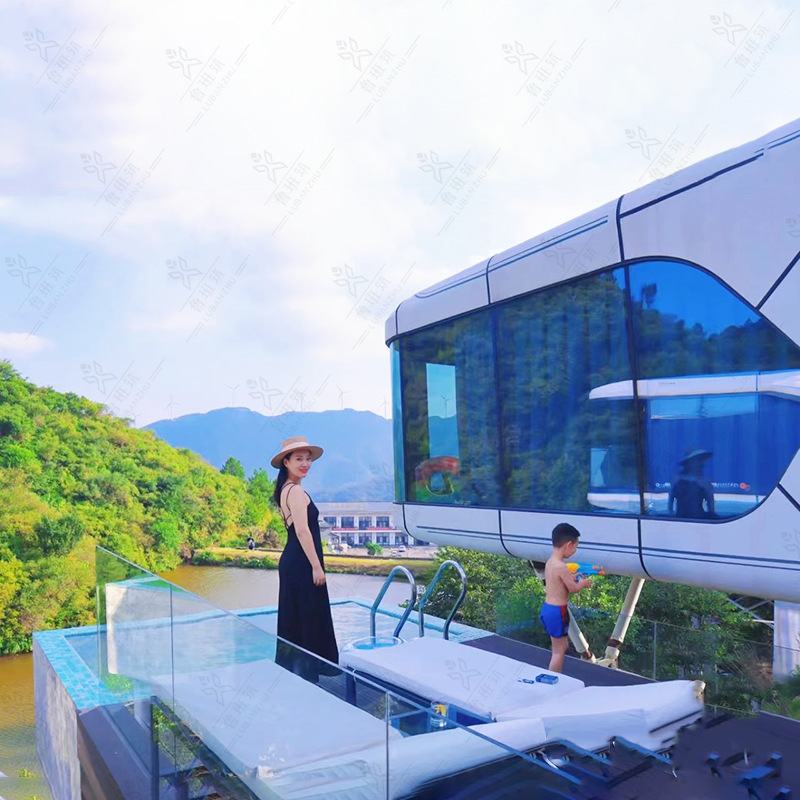 Nongjiale país futuro tecnología cabina Villa B & B cápsula espacial aislamiento térmico invierno cálido verano fresco vida B & B