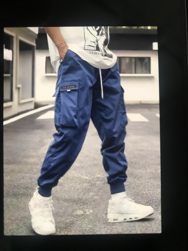 秋冬季男士梭织裤子跨境复古休闲束脚长裤男直筒工装透气长裤男|undefined