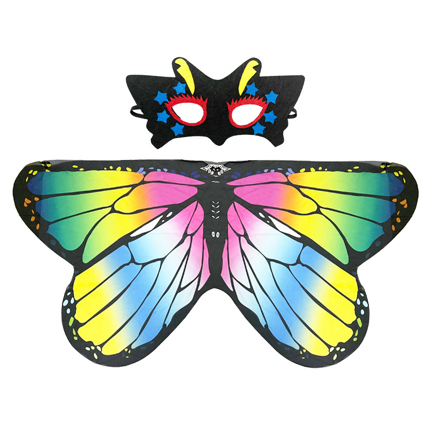 Butterfly wings cloak children's princess fairy costume props…
