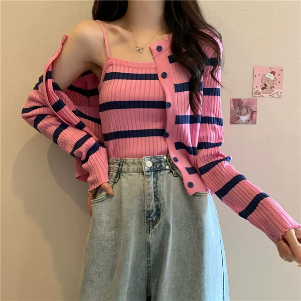 Pink blue sling [counter quality]