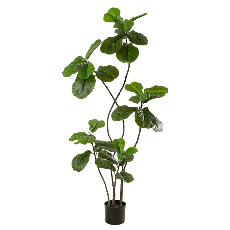 Simulación de plantas verdes, sensación de alta calidad, piano, banyan, plantas de interior grandes, adorno en maceta, sala de estar, decoración biónica, bonsái