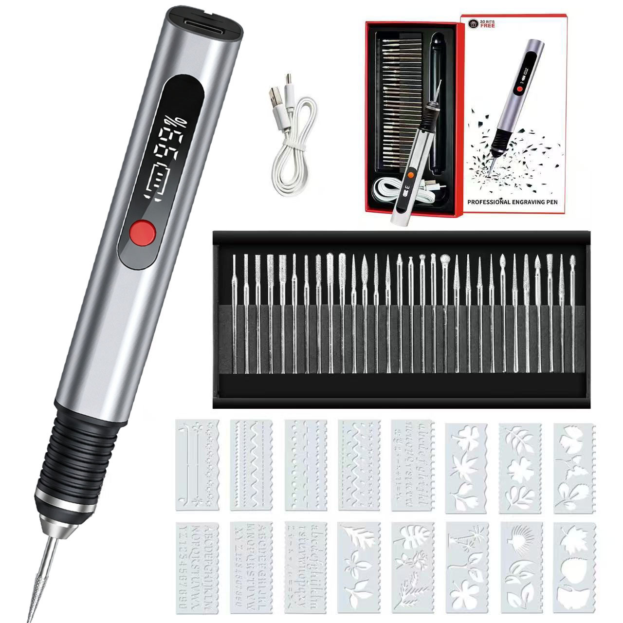 máquina de grabado afiladora lápiz de pulido eléctrico lápiz de grabado eléctrico molino eléctrico herramienta de mano pequeña talla de jade image 9