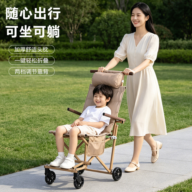 Carrito Plegable Portátil Multifuncional de Acero al Carbono Plegable para Al Aire Libre