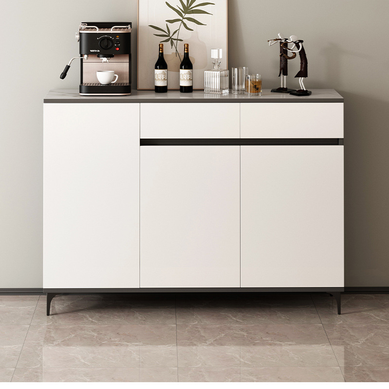 Tea Cabinet, Sideboard, Storage Cabinet, Wall-Mounted Integrated Wine Cabinet, Living Room Wall Cabinet, Storage Cabinet, Coffee Machine Storage Cabinet