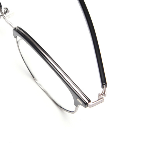 TR2129 Irregular Polygon Myopia Glasses Frame for Women, Natural Makeup Large Frame, Flattened Face, Plain Frame for Men