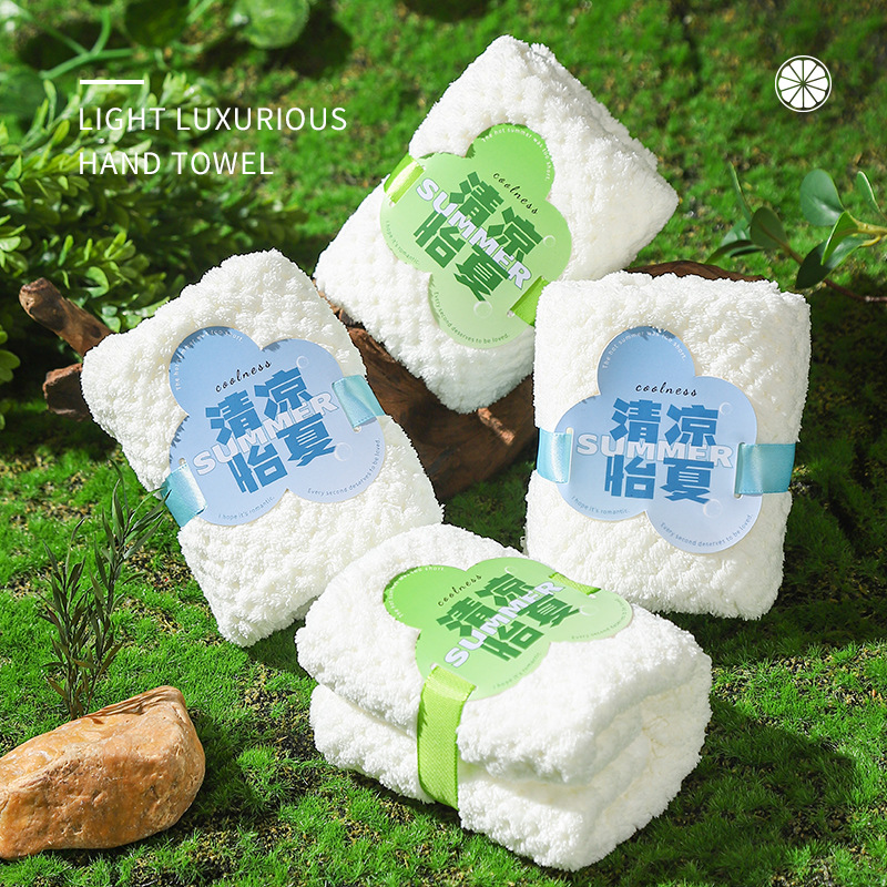 伴手礼毛巾涤锦菠萝格吸水结婚伴手礼商务礼节日礼国潮创意小礼物