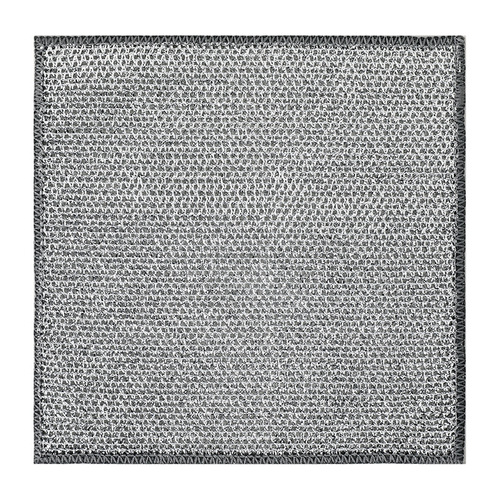 New double-sided steel wire mesh non-stick oil scouring pad kitchen special dishwashing pot bamboo fiber steel wire rag