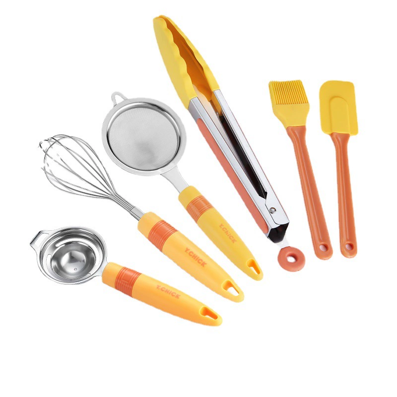 Silicone kitchenware, tools set, scraper