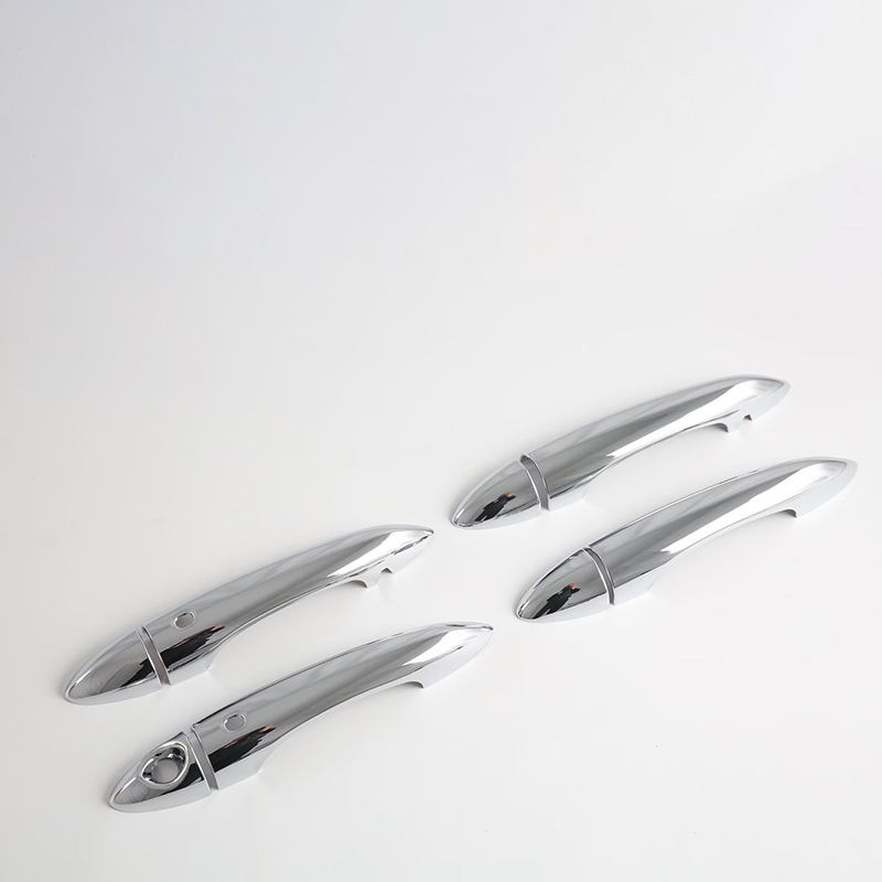 Suitable for Alfa Romeo Door Handle Exterior Car Decoration Accessories in Glossy Black Electroplating